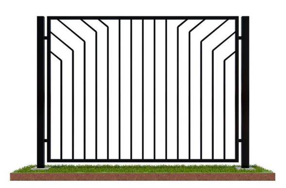 Забор металлический сварной секционный СЗ-11, 1 м²