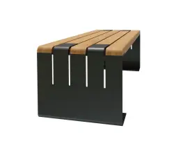 Скамейка стальная «Стиль» без спинки