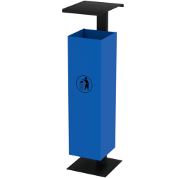 Урна с козырьком опрокидывающаяся УОК [11095]