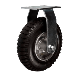 Пневматическое неповоротное колесо 330 мм [11695]
