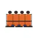 Кассета ST 8000 л (4х2000) под плотность до 1,2 г/см3 с откидной крышкой оранжевая