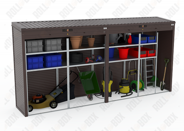 Шкаф уличный ROLL‑BOX VILLAGE ROOF XL-2.1