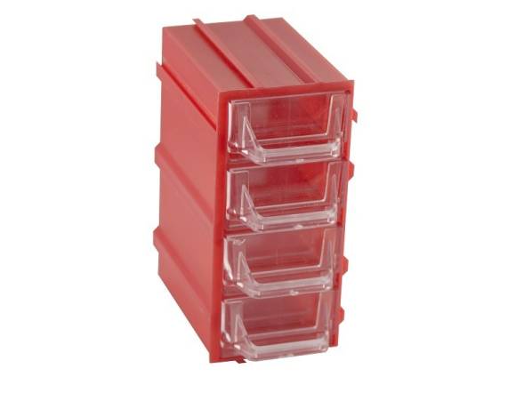 К5-П2 Корпус красный (лоток прозрачный)