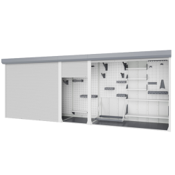 Шкаф для паркинга 2300x6150x1200 [16696]