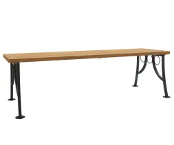 Банкетка стальная «Олимпик» 3,0 м (3 опоры)