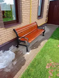 Скамейка чугунная «Наутилус» 0,6 м (кресло)