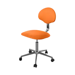 Кресло для медицинских учреждений КР12 (обивка) оранжевое [10598]