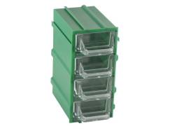 К5-П2 Корпус зеленый (лоток прозрачный)