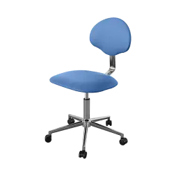 Кресло для медицинских учреждений КР12 (обивка) синие [10599]
