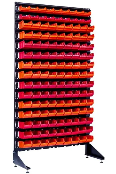 Стеллаж с пластиковыми ящиками 1801-2/13/0 CH-Kombo