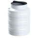 Бочка (емкость) пластиковая вертикальная с крышкой, 100 л, белый [TV100S4]