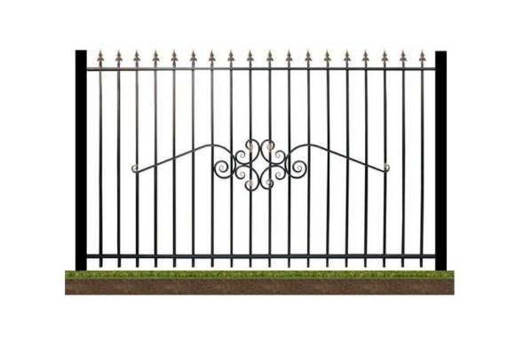 Забор металлический сварной секционный СЗ-16, 1 м²