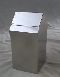 Урна Эклипс, 200х200х400 мм, шлифованная 12 л