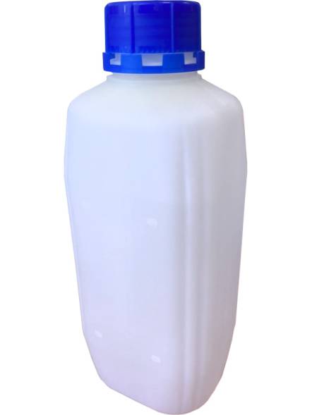 Бутыль пластиковая квадратная с пробкой, ПБк 1х , 1 л