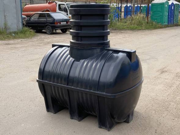 Емкость для дизельного топлива подземная горизонтальная, 1000 л, черный [TDT1000Y1]