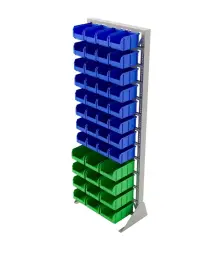 Стойка Стелла-техник односторонняя D1-00-08-04 с ящиками, 2020х735 мм