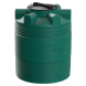Бочка (емкость) пластиковая вертикальная с крышкой, 300 л, зеленый [TV300S2]