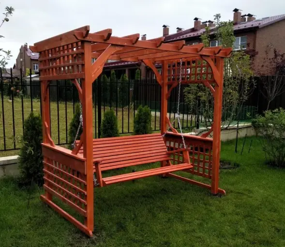 Пергола-качели «Сомниум» Лиственница