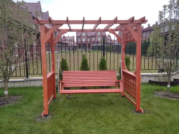 Пергола-качели «Сомниум» Лиственница