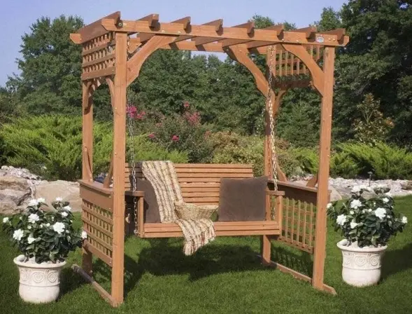 Пергола-качели «Сомниум» Лиственница