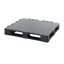 Закрытая паллета ESD с защитной кромкой 163x1000x1200 (сплошное основание) [11603]