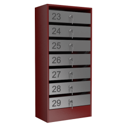 Почтовый ящик на 7 ячеек серия Эталон [12103]