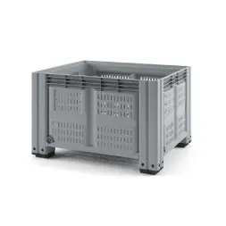 Пластиковый контейнер IBOX 1200х1000 (перфорированный, на ножках)