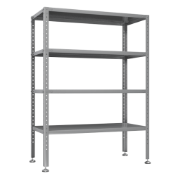 Металлический стеллаж для столовой нержавеющий [13903]