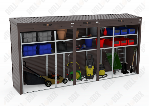 Шкаф уличный ROLL‑BOX VILLAGE ROOF XL-3.1