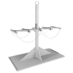 Стойка для баллонов ПБП-07-03 1300x680x1340 мм Серый