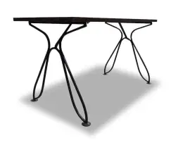 Стол кованый «Капелька» 1,5 м