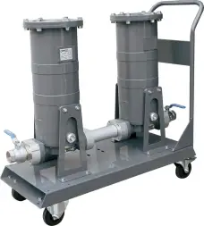 FG-300x2 - Мобильная фильтрационная установка, 50 / 15 µm абсорб. - 300 л/мин