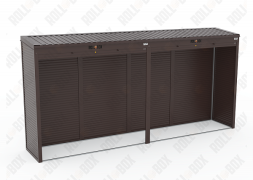 Шкаф уличный ROLL‑BOX VILLAGE ROOF XL-2