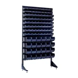 Стеллаж с пластиковыми ящиками 1801-2/5/5 CH