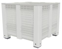 Большой пластиковый контейнер Type 1200 SH-1000, перфорированный