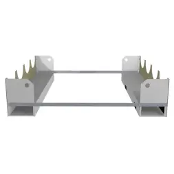 Ложемент для перевозки 4-х газовых баллонов ПБП-09 1170x1100x250 мм Серый