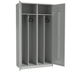 Шкаф металлический для верхней одежды [12807]
