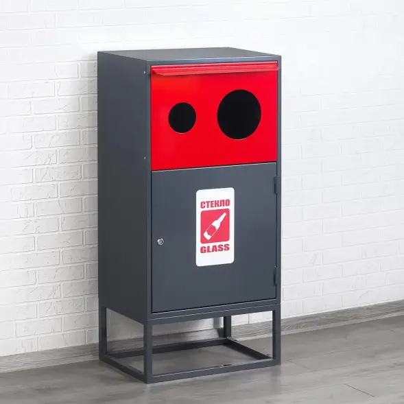 Контейнер для раздельного сбора отходов КРС-600-2 СТЕКЛО