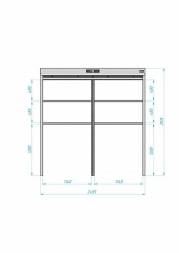 Роллетный шкаф ROLL-BOX SIMPLE Plus 24.06.22.V2-1