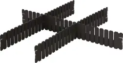 Разделитель для пластиковых ящиков DPS, 450x91 мм, черный [DPS 4591]