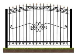 Забор металлический сварной секционный СЗ-24, 1 м²