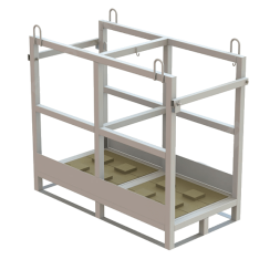 Контейнер для 8 кислородных газовых баллонов КГБ-11 [10309]