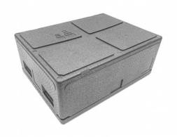 Термобокс пенополипропиленовый с крышкой StP Light 86 л, 30 кг/м3