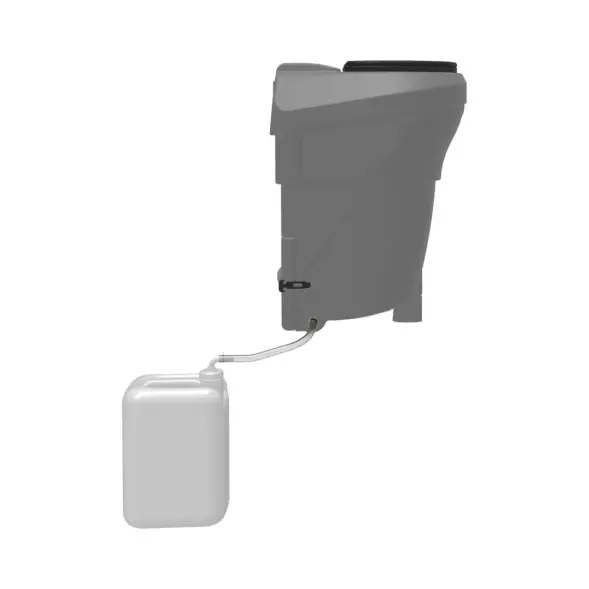 Компостный туалет "Rostok" серый