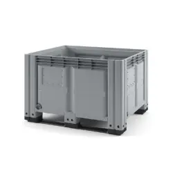 Пластиковый контейнер IBOX 1200х1000 (сплошной, на полозьях)