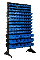 Стеллаж с пластиковыми ящиками 1802-3/7/3 CH-S
