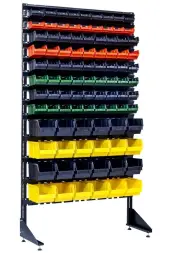 Стеллаж с пластиковыми ящиками 1801-2/6/4 CH-Kombo