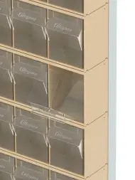 Стойка бежевая напольная Стелла-техник 404-00-00-10-B