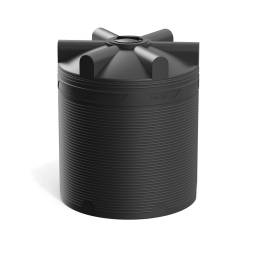 Емкость (резервуар) пластиковая вертикальная с крышкой, 9000 л, синий [TV9000S13]