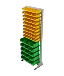 Стойка Стелла-техник односторонняя D1-09-00-05 с ящиками, 2020х735 мм
